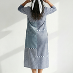Odania | Fit Patchwork Midi Dress