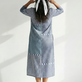 Odania | Fit Patchwork Midi Dress