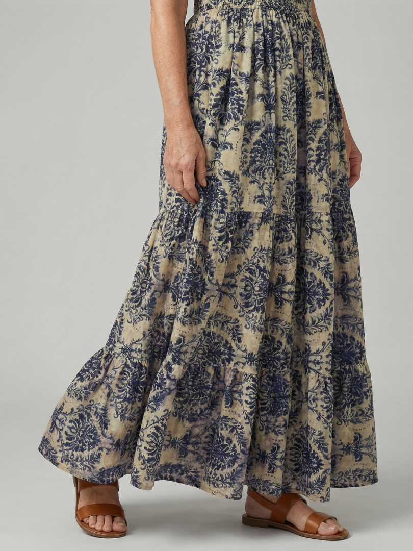 Sennalette | Printed Flow Maxi Dress