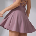 Serarina | V Neck Flared Tennis Dress