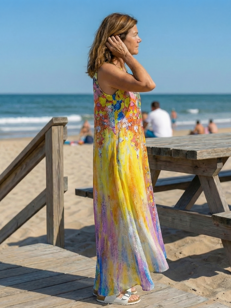 Norarin | Open Air Maxi Dress