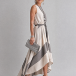 Willora | Sleeveless High Low Midi Dress