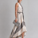 Willora | Sleeveless High Low Midi Dress