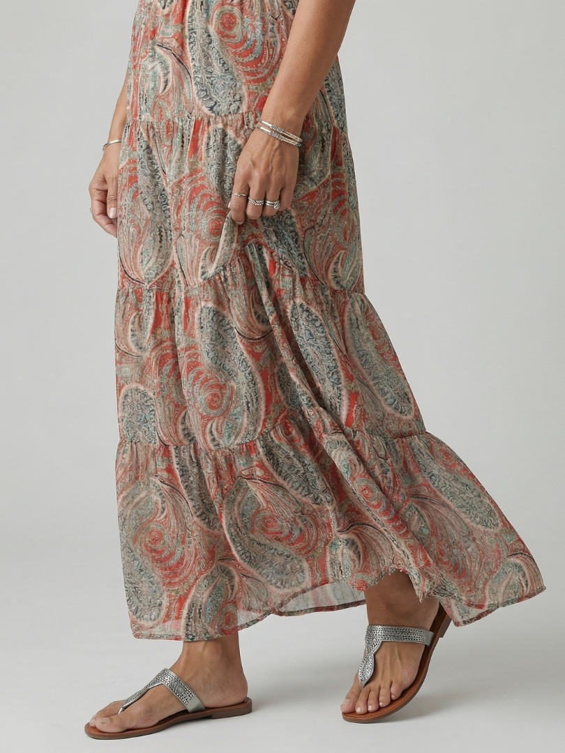 Faendra | Calm Drape Maxi Dress