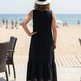 Linna | Easy Drape Midi Dress
