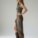 Cala | Quiet Drape MIdi Dress