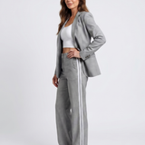 Renette | Contrast Stripe Wide Leg Set