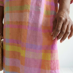 Perwynne | Easy Drape Stripe Midi Dress