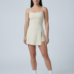 Lunssa | Smooth Deep Neck Tennis Dress