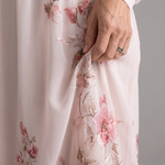 Caldra | Long Sleeve Natural Flow Midi Dress