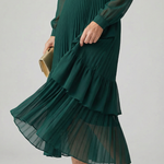 Dahbelle | Fluid Drape Midi Dress