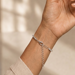 Sabine | Butterfly Crystal Tennis Bracelet