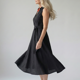 Sennarose | Relaxed Drape Midi Dress