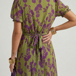 Marine | Relaxed Floral Midi Dress