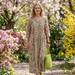 Lorina | Scatter Flower Midi Dress