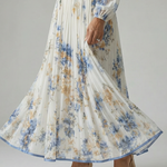 Serlia | Pleated Wrap Midi Dress