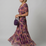 Calmarie | Off Shoulder Flow Midi Dress
