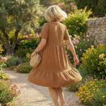 Casla | Woven Ease Dress
