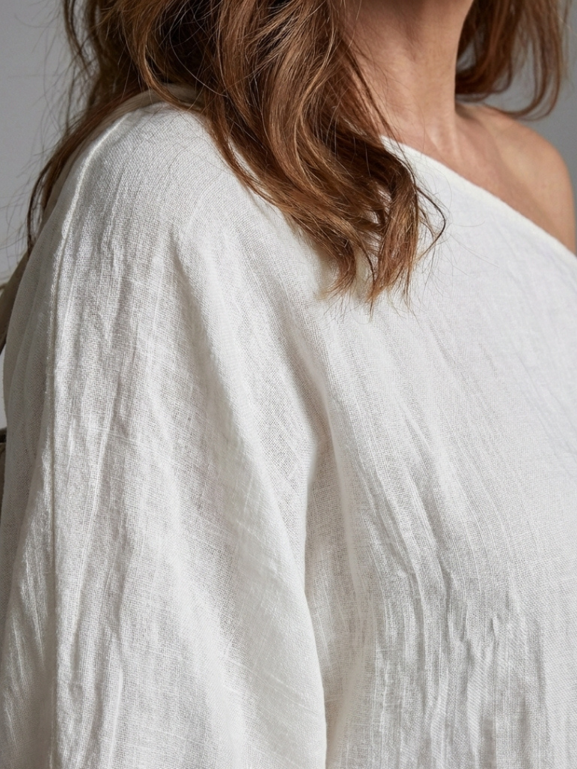 Pruwen | One Shoulder Draped Maxi Dress