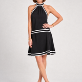 Valwyn | Halter Neck A Line Mini Dress