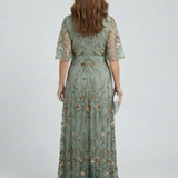 Isana | Halter Bloom Flow Maxi Dress
