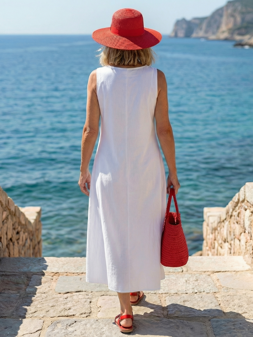 Julney | Quiet Flow Maxi Dress