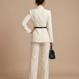 Mirassa | Structured Stand Collar Tailored Suit
