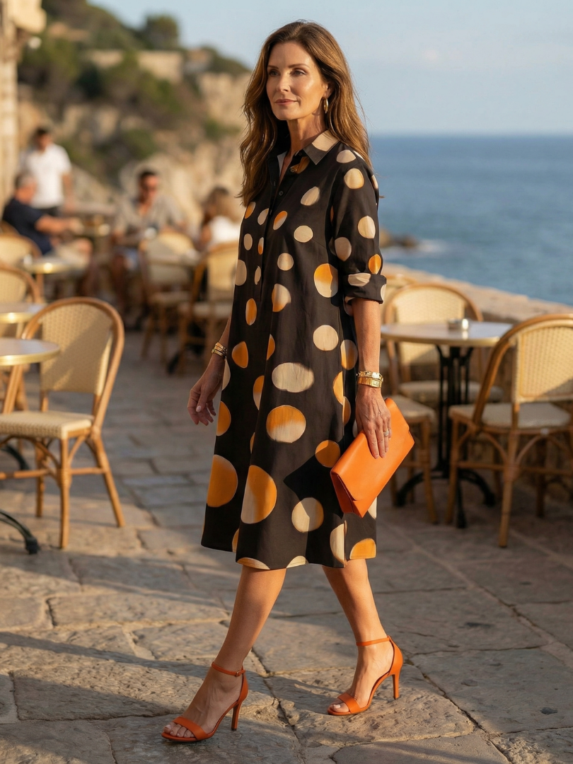Verenarin | Sunset Dot Dress