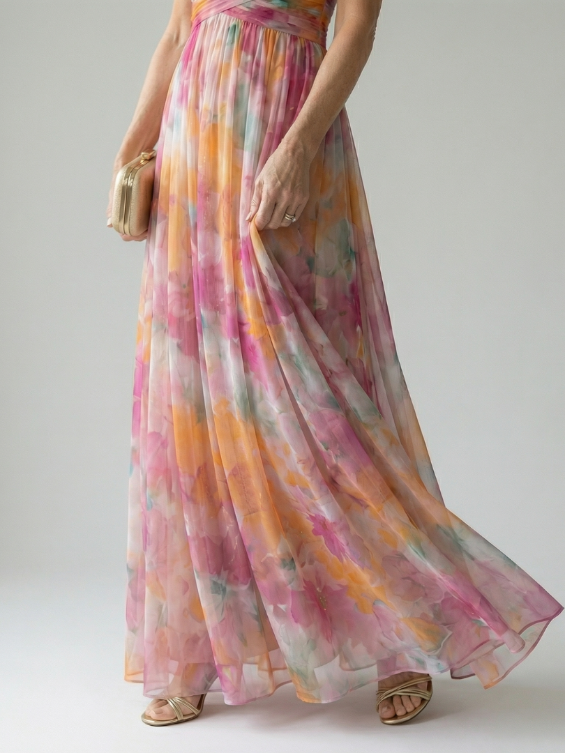 Lunnia | Soft Wrap Maxi Dress