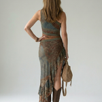 Cala | Quiet Drape MIdi Dress