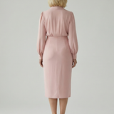 Tovana | Calm Front Midi Dress