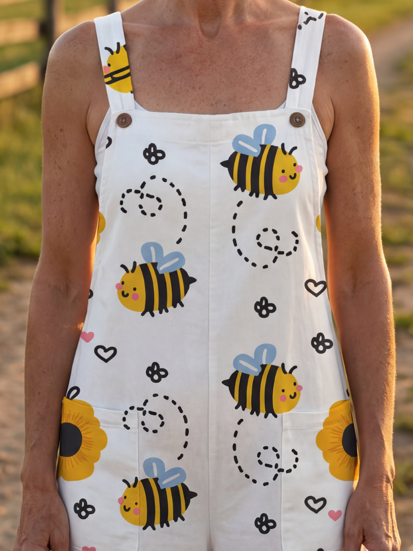 Romimarie | Bee Flower Jumpsuit