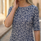 Giana | Coastal Pattern Dress