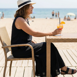 Linna | Easy Drape Midi Dress