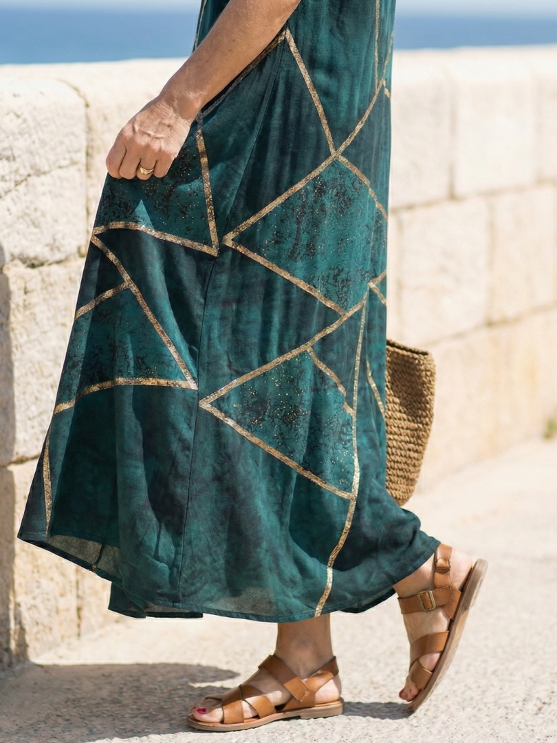 Elobeth | Calm Tide Midi Dress