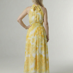 Penlora | Gathered Halter Midi Dress