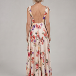 Beline | Sleeveless Flowing Skirt Maxi Dress