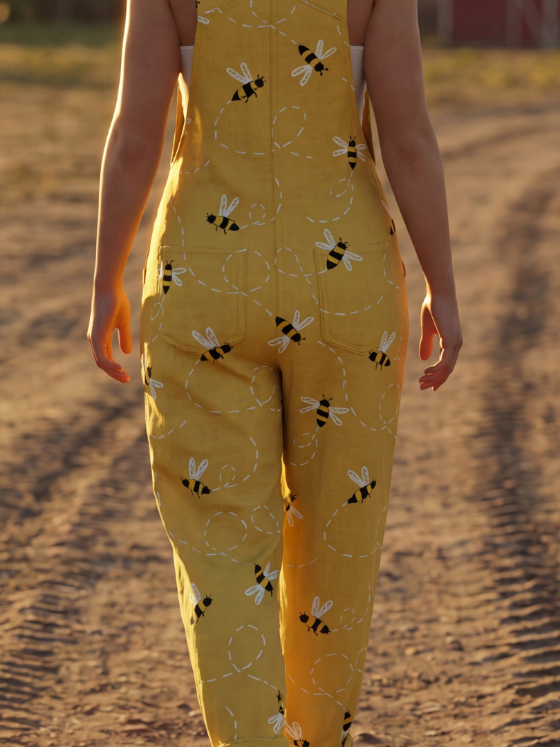 Senna | Light HoneyBee Jumpsuit