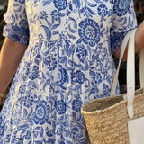 Noralyn | Porcelain Midi Dress