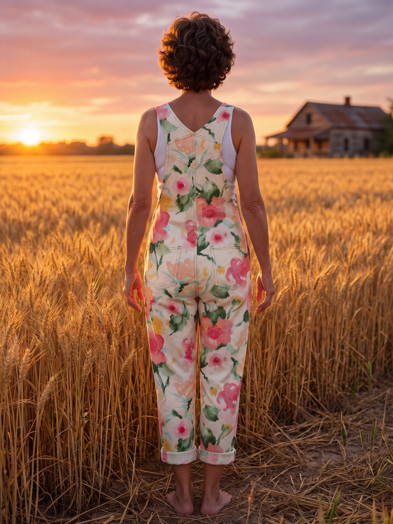 Saffney | Soft Floral Jumpsuit
