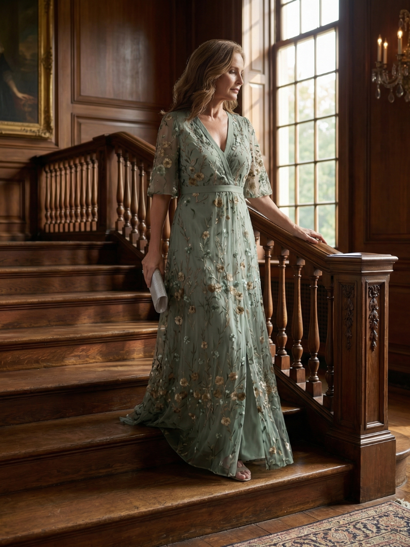 Isana | Halter Bloom Flow Maxi Dress