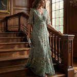 Isana | Halter Bloom Flow Maxi Dress