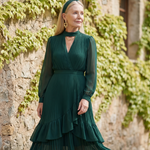 Dahbelle | Fluid Drape Midi Dress