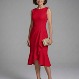 Wrennala | Sleeveless Wrap Detail Midi Dress