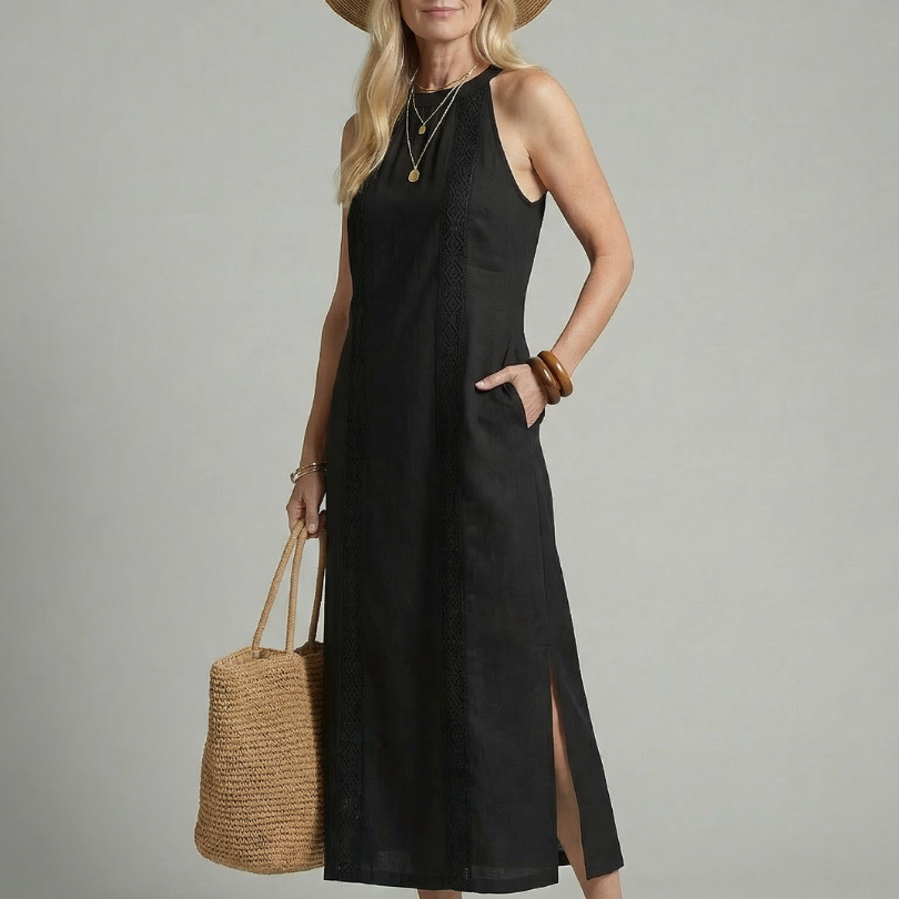 Brira | Simple Form Midi Dress