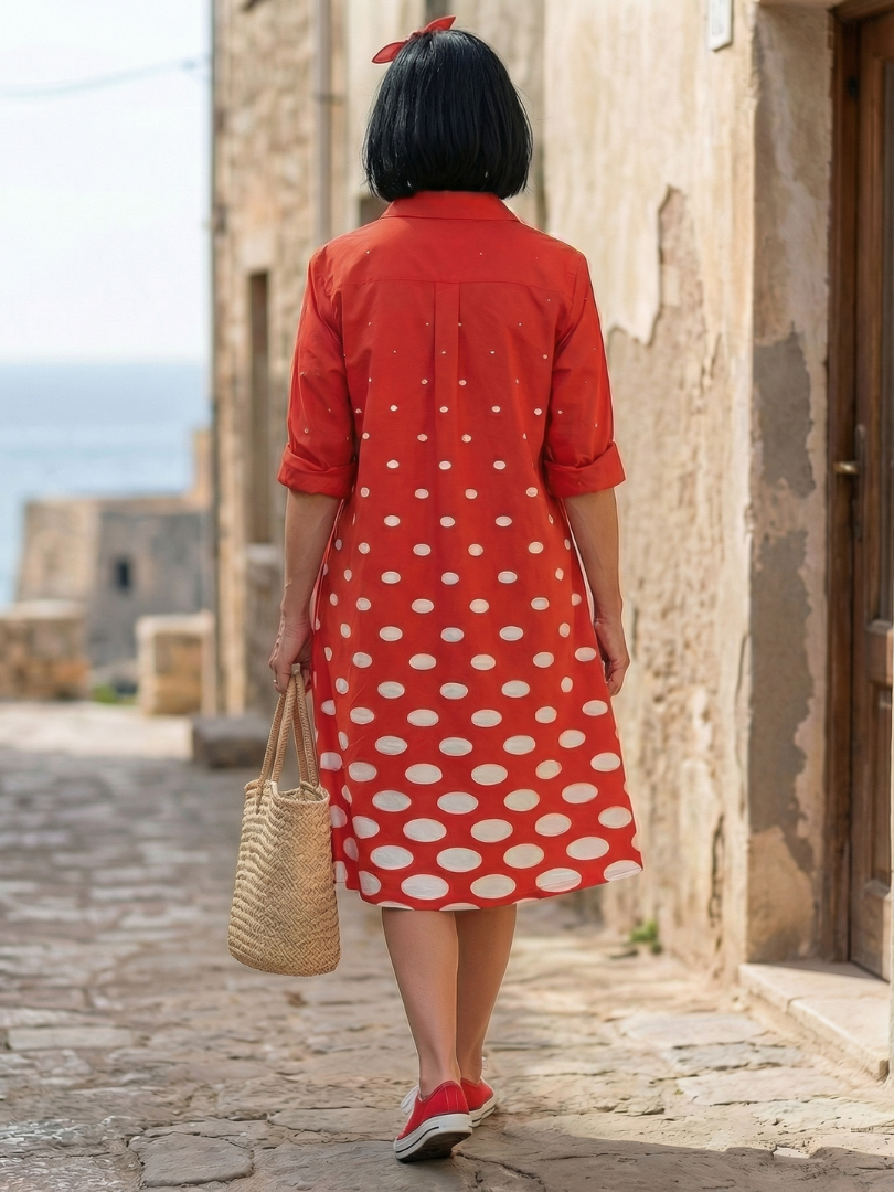 Tovathea | Bright Day Dot Dress