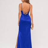 Tamsinthea | Asymmetrical Draped Midi Dress