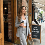 Renette | Contrast Stripe Wide Leg Set