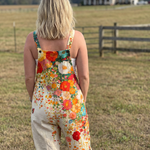 Casra | Floral Relaxed Jumpsuit