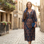 Delvia | Soft Form Midi Dress